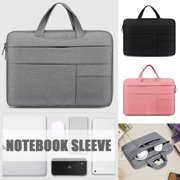 15.6 inch Laptop Case Laptop Bag, Multi-functional Notebook Sleeve Carrying Case Computer Bag for Samsung Acer,Gray