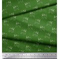 thumbnail image 3 of Soimoi Polyester Crepe Fabric Pug Dog Print Sewing Fabric Yard 52 Inch Wide, 3 of 3