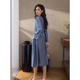 thumbnail image 3 of Men's Breathable Cool Feeling Bathrobe And Clubwear For Spring/Summer, 3/4 Sleeves, 3 of 4