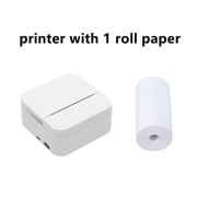 Portable Mini Thermal Printer 203dpi 57mm Printing Stickers Wireless Bluetooth Inkless Pocket Notes List Printer for Home