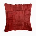 thumbnail image 1 of The HomeCentric Housse de Coussin Rouille Texturée Coussins Décoratifs Lot de 2 14x14 Pouces (35x35 cm) Housses de Coussin en Soie Broyée Carrée Rouille Couleur Unie Housse de Coussin Style Canapé - Rouille de Rêve, 1 of 2