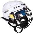 thumbnail image 4 of V3.0 Casque Powertek Blanc avec Grille - SR Medium, 4 of 9