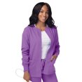 thumbnail image 1 of Sivvan Women's Scrubs Warm-Up Jacket / Front Snaps - Round Neck, 1 of 7