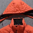 thumbnail image 1 of Becaristey Stay Fashionable And Comfortable Warm Hooded Jacket Wide Application Mens Duck Down Jacket grey 5XL, 1 of 6