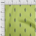 thumbnail image 1 of oneOone Viscose Chiffon Fabric Abstract Ikat Printed Fabric 1 Yard 42 Inch Wide, 1 of 4