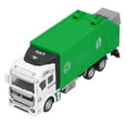thumbnail image 3 of Jouet de Camion à Ordures à Rétrofriction, Jouet de Camion à Ordures à Friction à Rétrofriction pour Jouer pour Enfants pour Garçons Vert,Orange, 3 of 8