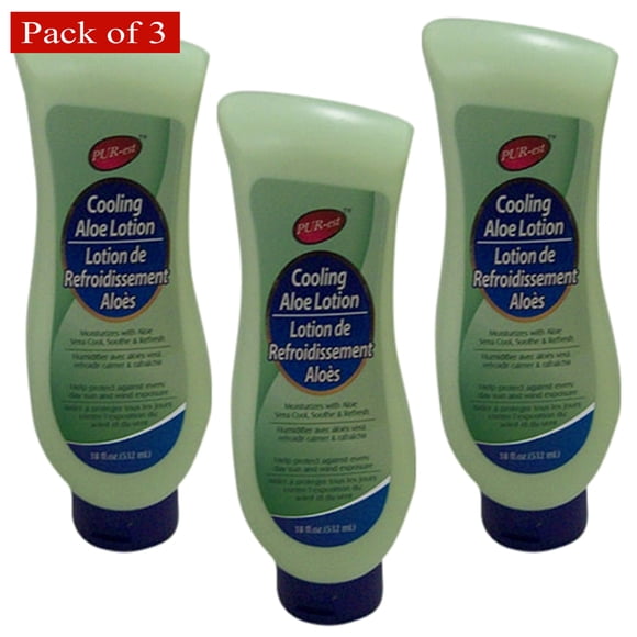 Cooling Aloe Lotion (532ml) (Pack of 3) By Purest