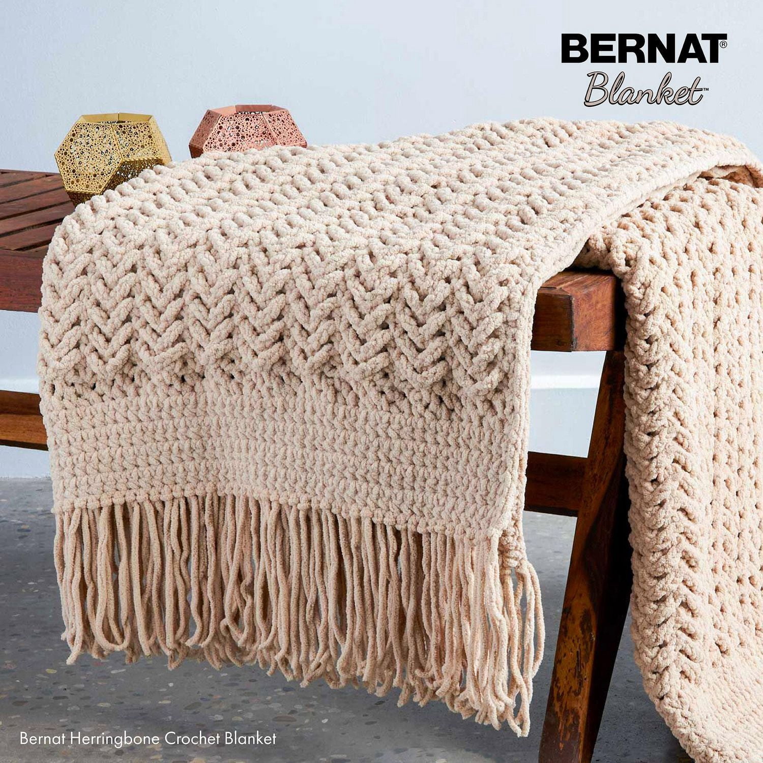 Bernat® Blanket™ #6 Super Bulky Polyester Yarn 10.5oz/300g, 220 Yards