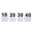 thumbnail image 4 of Enseignes de Numéros de Table 1-40 Numérotation de Table Affichage de Table Numéro de Table, 4 of 11