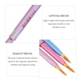 thumbnail image 2 of Shisuyan 6 PCS Portable Metal Shell Lip Brush Telescopic Fiber Lip Brush Retractable Makeup Brush, 2 of 9