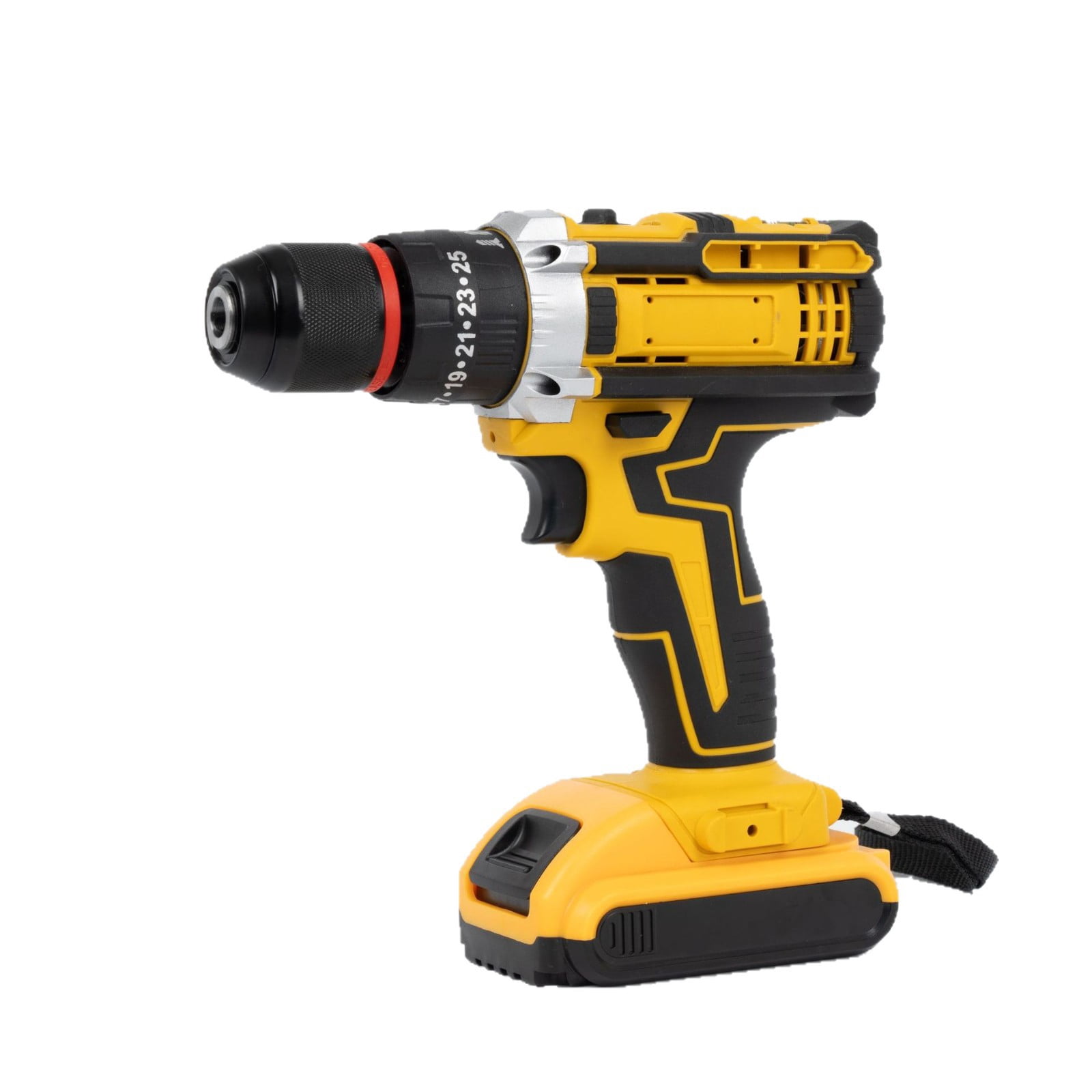 CSA-Certified Multi-Functional Chuck Electric Drill, Household High-Power Cordless Impact Drill, Portable Lithium-Ion Battery Drill
