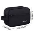 thumbnail image 3 of Birdeem Mens Toiletry Bag,Large Capacity Hanging Travel Dopp Kit with Water-Resistant Lining,8.5×6.1×3.3 Inch Compact Cosmetic Organizer for Business Trips, 3 of 9