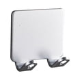 thumbnail image 1 of Langgg Support de Rasoir pour Salle de Bain, Mural, Adhésif, Support de Douche, Porte-Brosse, Serviette, Barbe, Tondeuse, Support, Crochet d'Organisation, Réutilisable, Suspendu, Brillant, 1 of 8