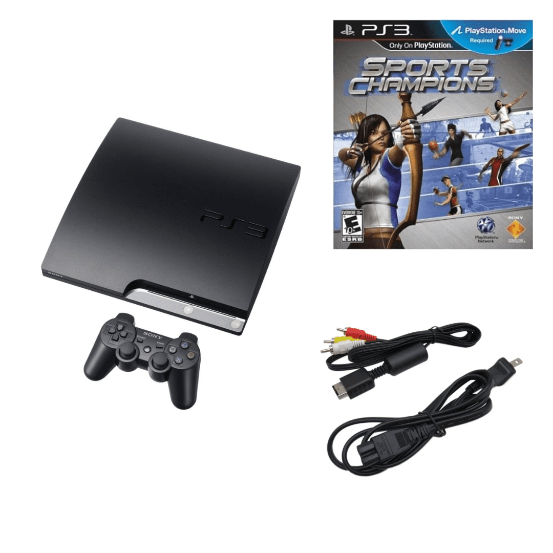Sony - Playstation 3 PS3 Slim Game Console 320GB and Sports