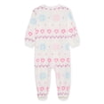 thumbnail image 2 of George Baby Girls' Micro Fleece Sleeper, 2 of 2