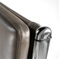 thumbnail image 2 of Chaise de Direction en Cuir à Dossier Haut Echo, Gris Délavé, 2 of 8