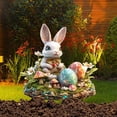 thumbnail image 4 of Nouveau Piquet de Jardin Tendance Lapin de Pâques Jardin Piquet de Jardin de Pâques Décoration de Pâques Rétro Lapin de Pâques Oeuf de Pâques Logo de Jardin Décoration de Pâques Extérieure Lapin de Pâques Oeuf de Pâques Lo de Pâques, 4 of 4