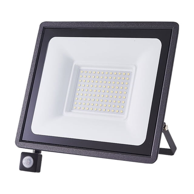 Outdoor LED PIR Motion Sensor Floodlight 100W 50W Waterproof High Brightness Spotlight For Garden Street Wall Floodlights