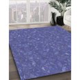 thumbnail image 3 of Ahgly Tapis Rectangulaire Lavable en Machine Intérieur Transitionnel Violet Pervenche Profond, 7 Pieds x 10 Pieds, 3 of 7