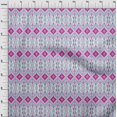 thumbnail image 3 of oneOone Polyester Lycra Fabric Geometric Ikat Decor Fabric Printed BTY 56 Inch Wide, 3 of 4