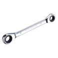 thumbnail image 5 of Unique Bargains Double Box End Ratcheting Wrench (12x14mm) Metric 72 Teeth 12 Point Ratchet Spanner Tools, CR-V, 5 of 5