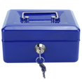 thumbnail image 4 of Rdeghly Safe Lock Box, Cash Box, Mini Portable Security Lock Box 6inch Lockable Money Storage Box For Home, 4 of 8