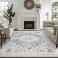 thumbnail image 3 of KUETH 5'x7' Area Rugs for Living Room, Ultra Thin Indoor Machine Washable Rugs for Bedroom Dining Room, 3 of 7