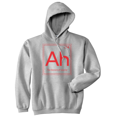thumbnail image 1 of Ah The Element Of Surprise Sweatshirt Funny Periodic Table Hoodie (Heather Grey) - XXL, 1 of 3