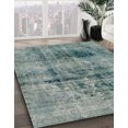 thumbnail image 2 of Ahgly Company Tapis d'Intérieur Rectangulaire Abstrait Vert Mer Foncé Tapis de Zone Abstrait, 7 Pieds x 10 Pieds, 2 of 6