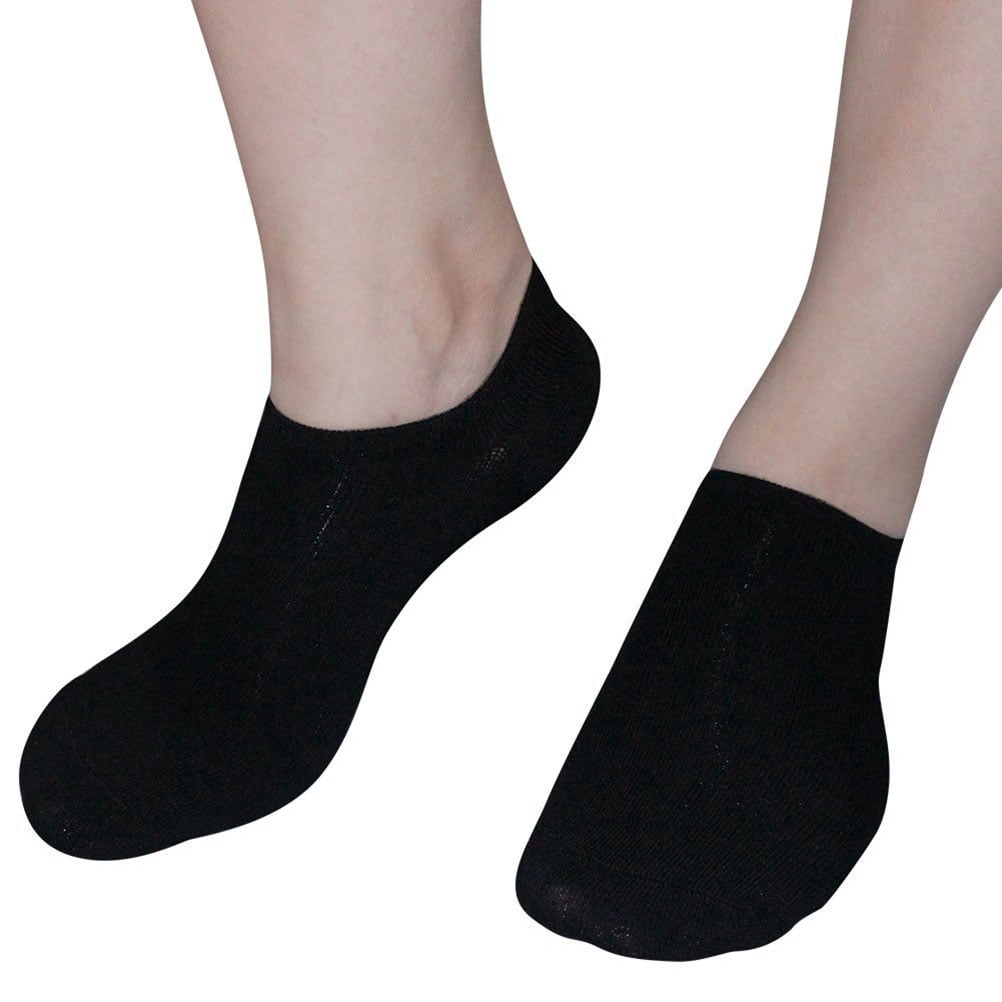 women casual socks 12 Pairs of Women's Everyday Low Cut Comfort No Show Causal Socks Cotton Candy Socks (Black)