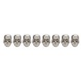 thumbnail image 2 of Skull Rivets, Fashionable 200 Sets  Skull Prong Stud  For Belts Gold,Silver,Silver Black, 2 of 8