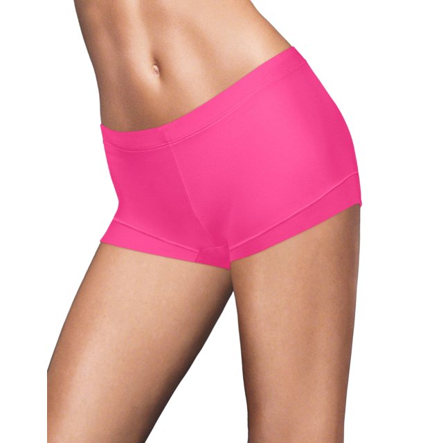 Maidenform Shorty en Coton pour Femmes, 6, Fraise Sauvage