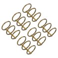 thumbnail image 1 of Unique Bargains 1' Dia. 3 Circle Detachable Metal Binder Rings Loose Leaf Rings, Bronze 6 Pack, 1 of 6