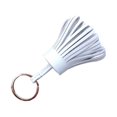 thumbnail image 1 of Keychain Keyring Leather Craft Pendant Tassel Handmade Handicraft Key Chain Decoration Holder Fashion Purse Organizer, 1 of 6