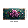 thumbnail image 1 of Floral Backdrop Banner Daisies Decoration for Wedding Party Supplies Event Background Photography Spring Summer Decor Celebration, 1 of 4