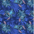 thumbnail image 2 of Disney Stitch All-Over Character Print Men's Blue Sleep Pajama Pants Small, 2 of 2