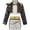Black, variant on Kids Singer Costume Cosplay Stage Clothes