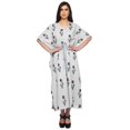 thumbnail image 1 of Moomaya Caftan de Plage, Paréo de Bikini, Robe Longue Maxi Caftan pour Femmes - 4TG-5TG, 1 of 6