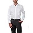 thumbnail image 3 of Van Heusen Chemise Oxford pour Homme à Pointe Pincée Sans Repassage, m, Blanc, 3 of 4