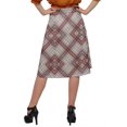 thumbnail image 3 of Moomaya Jupe en Poly Spandex avec Taille Élastique Jupe Imprimée Tenue d'Été pour Femmes, 3 of 5