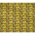 thumbnail image 4 of oneOone Cotton Flex Fabric Leaves & Floral Block Printed Fabric 1 Yard 40 Inch Wide, 4 of 4