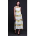 thumbnail image 2 of Bimba Robe de Plage d'Été pour Femmes, Dos Nu, Col Licou, Imprimée Teinture sur Nœuds - Medium, 2 of 6