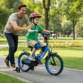 thumbnail image 3 of Costway 16 Inch Kids Bike with Training Wheels Dual Brakes Adjustable Seat Handlebar Height, 3 of 11