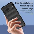 thumbnail image 2 of Color Liquid Silicone Matte Phone Case for Google Pixel 8 pro Skin Feel Armor Shockproof Protect Soft Cover - Green, 2 of 5