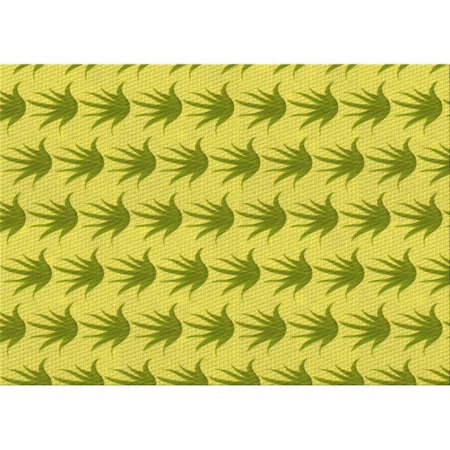 Ahgly Tapis Rectangulaire Lavable en Machine Intérieur Transitionnel Vert Pistache, 2 Pieds x 4 Pieds