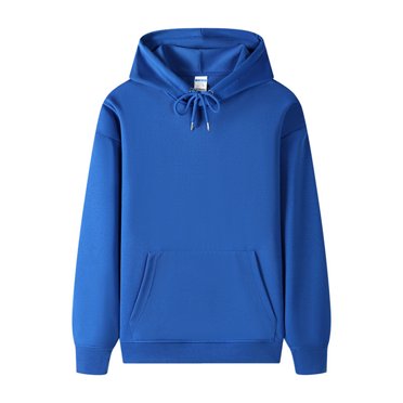 zanvin Unisex Hoodie Pullover Sweatshirt Basic Solid Jumper Shirt Winter Fashion Clothes Long Sleeve Oversized Hoodie,Black,XXL