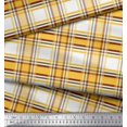 thumbnail image 2 of Soimoi Cotton Cambric Fabric Gingham Check Print Fabric by Yard 56 Inch Wide, 2 of 3