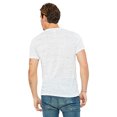 thumbnail image 2 of BELLA+CANVAS T-Shirt Jersey à Col en V pour Homme, TP, Marbre Blanc, 2 of 3