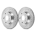 thumbnail image 1 of Power-Stop AR82154XPR Evolution Performance Drilled & Slotted Rear Brake Rotors for 2011-2018 Chevy Silverado 3500, 1 of 3