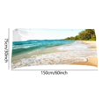 thumbnail image 3 of Sandproof Beach Blanket Lightweight Microfiber Beach Towel Super Lightweight Colorful Bath Towel Sandproof Beach Blanket Multi-Purpose Towel for Travel Swimming Pool 30X60 Inch, 3 of 4